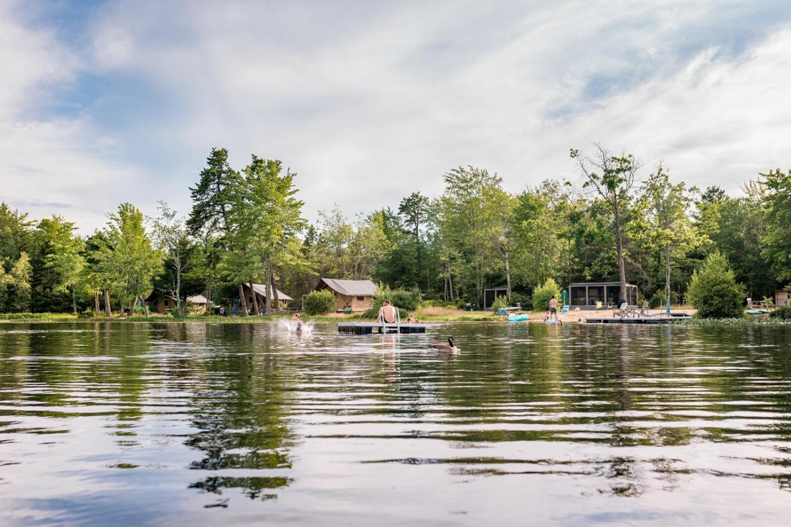 Huttopia Southern Maine 샌포드 외부 사진